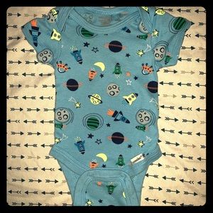 Blue Planet Newborn Onesie